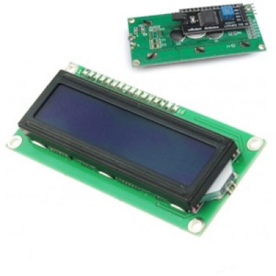 Arduino Serial I2C LCD 12x6