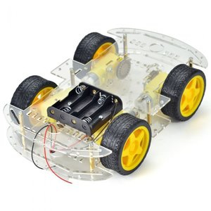 4WD 2 Layer Robot Chassis