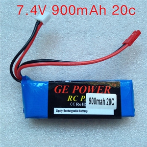 LiPo Battery 7.4V 900mAH 20C
